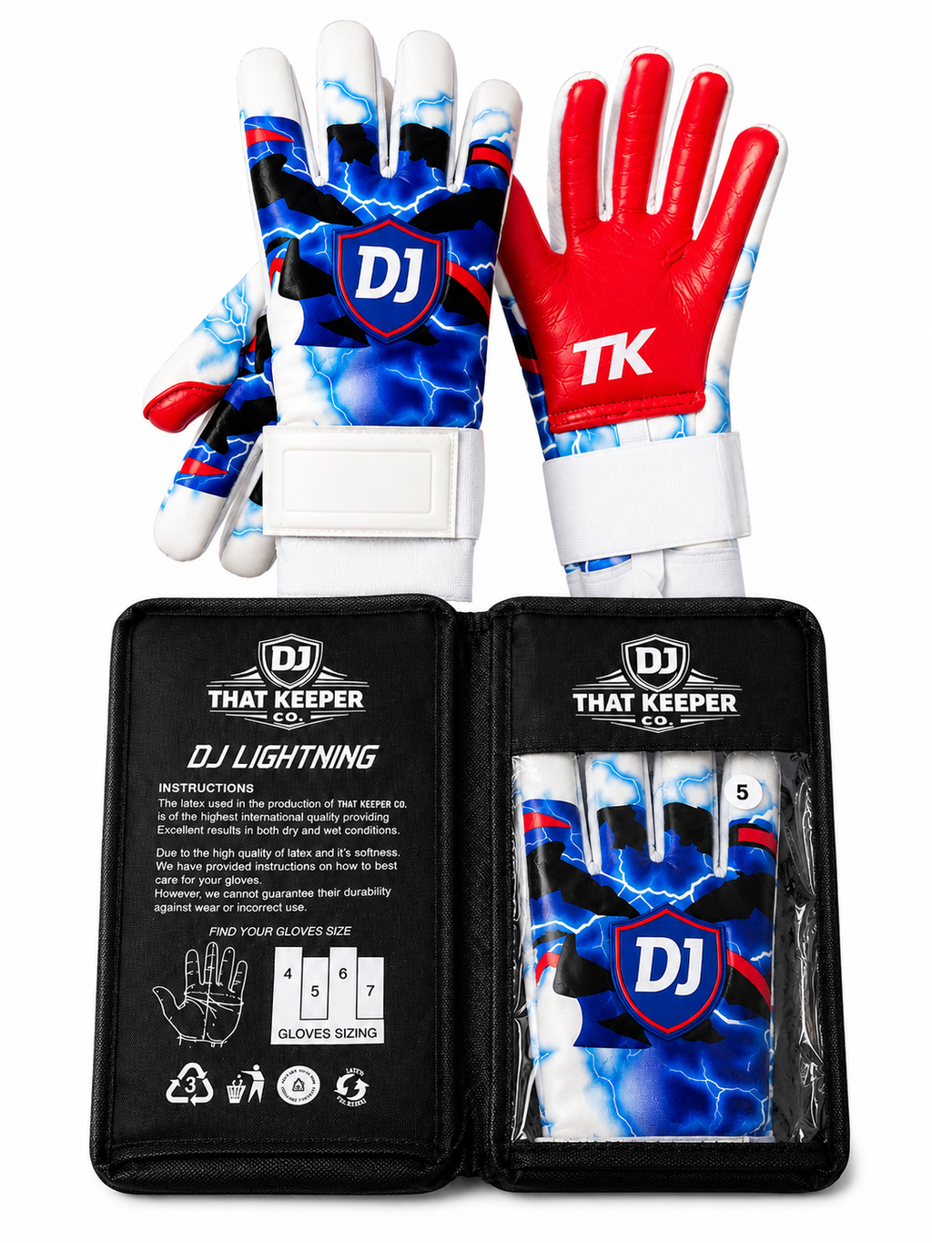 Dj Lightning GoalKeeper Gloves